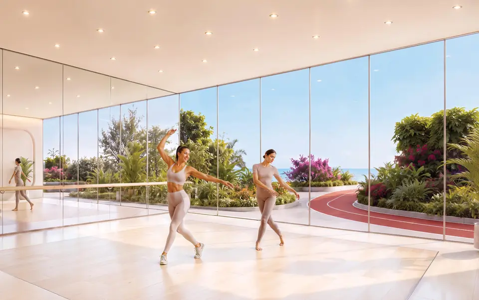 Dance and Zumba studio at Shahrukhz Residences